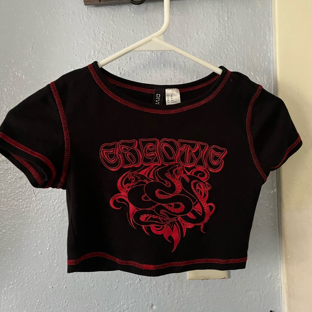 h&m crop top